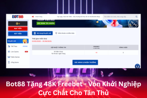 Bài viết giới thiệu Bot88 tặng 48K FreeBet